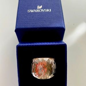 Swarovski Cocktail Ring - Rose Gold